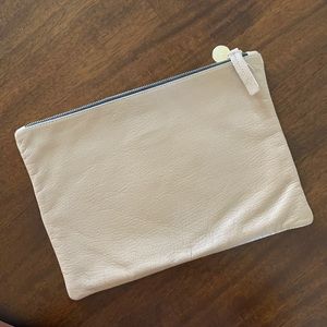 Clare V. Leather Flat Clutch